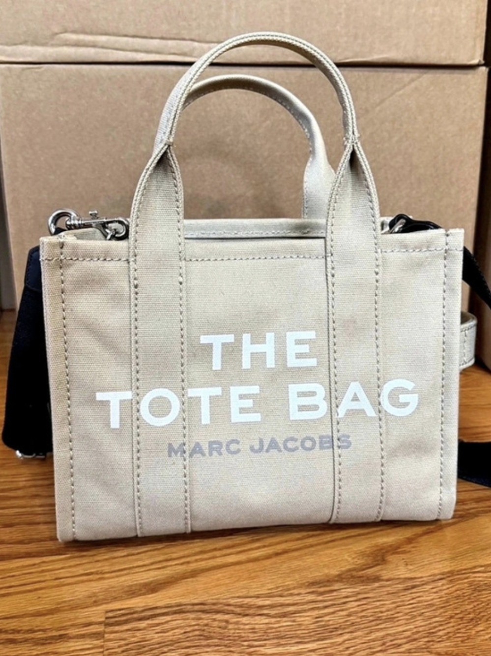 Marc Jacobs Small Tote Bag Canvas